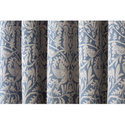 Elmsley Taped Curtain Navy - Navy/168cm/183cm - Size: W 66 x D 72cm - Wilko - thumbnail 4
