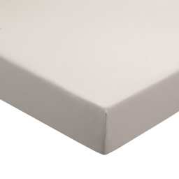 Helena Springfield King Size Ivory Plain Dye Fitted Bed Sheet - Wilko - thumbnail 1