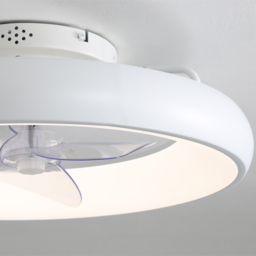 Living and Home White Industrial Style Adjustable LED Ceiling Fan Light with App Control 20 inch - Size: 20 x 50 x 50cm - Black - Wilko - thumbnail 7
