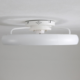 Living and Home White Industrial Style Adjustable LED Ceiling Fan Light with App Control 20 inch - Size: 20 x 50 x 50cm - Black - Wilko - thumbnail 5