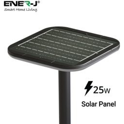 EnerJ PIR Solar Garden Lights with Panel 240W - Size: 9.3 x 44 x 44cm - n/a - Wilko - thumbnail 5