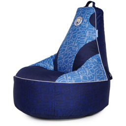 Kaikoo Manchester City Bean Bag Gaming Chair - Blue - Wilko - thumbnail 4