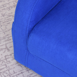 Tommy Toys 2 in 1 Blue Padded Wood Frame Kids Fold Out Armchair - Wilko - thumbnail 4