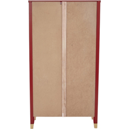 Palazzi 4 Shelves Red Bookcase - Size: 4 Shelf - Wilko - thumbnail 6