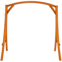 Costway Curved Wooden Garden Swing Frame - Wilko - thumbnail 3