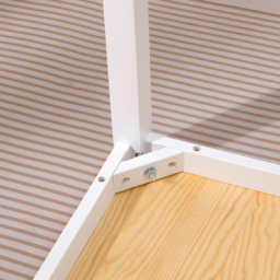 FurnitureHMD Kids 2 Seater White Pine Wood Table and Chair Set - White+Natural - Wilko - thumbnail 4
