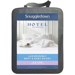 Snuggledown King Size White Luxurious Hotel Duvet 4.5 Tog - Wilko