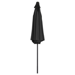 Living and Home Black Round Crank Tilt Parasol with Round Base 3m - Wilko - thumbnail 6