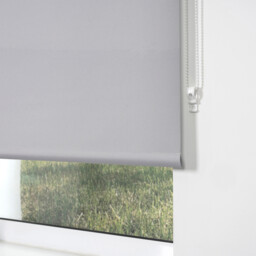 Divante Plain Blackout Roller Blind - Cool Silver/90cm - Wilko - thumbnail 4