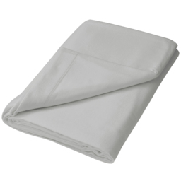 Helena Springfield Single Silver Brushed Cotton Flat Bed Sheet - Wilko - thumbnail 1