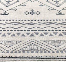Origins My Washable Grey and Off White Nomad Rug 67 x 200cm - Green - Origins Rugs - Wilko - thumbnail 5