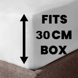 Sweet Dreams Double White T200 Percale Fitted Sheet - Wilko - thumbnail 4