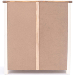 Cosenza 4 Drawer Off White Chest of Drawers with Brass Drop Handles - Wilko - thumbnail 6