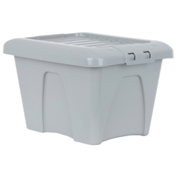Wham 14L Soft Grey Home Upcycle Storage Box with Lid 5 Pack - Wilko - thumbnail 6