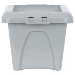 Wham 14L Soft Grey Home Upcycle Storage Box with Lid 5 Pack - Wilko - thumbnail 5