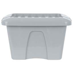 Wham 14L Soft Grey Home Upcycle Storage Box with Lid 5 Pack - Wilko - thumbnail 4