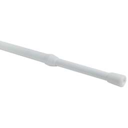White Simply Tension Rod 180 to 250cm - Wilko