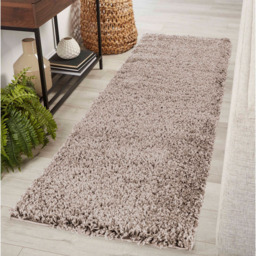 Desire Rugs Oxford Light Beige Plain Shaggy Rug 60 x 110cm - L.Beige - Wilko - thumbnail 6