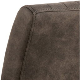 Florence Adele Set of 2 Grey Fabric Dining Chairs - Furniture To Go - Wilko - thumbnail 6