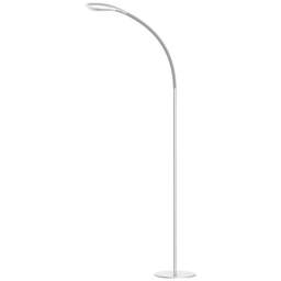 Lifemax High Vision Silver LED Floor Light - Size: 120 x 21.8 x 21.8cm - Wilko