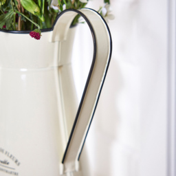 Dibor Cream Ceramic Vintage Style Pitcher Jug Vase - Size: 30 x 20 x 15.5cm - Wilko - thumbnail 5