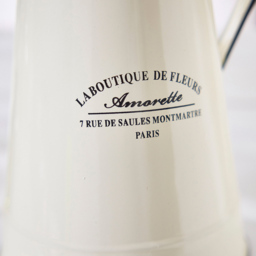 Dibor Cream Ceramic Vintage Style Pitcher Jug Vase - Size: 30 x 20 x 15.5cm - Wilko - thumbnail 4