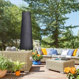 Outsunny Weatherproof Parasol Cover - Size: 0.1 x 80 x 200cm - Black - Wilko - thumbnail 3