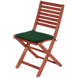 Rowlinson Plumley 6 Seater Dining Set With Green Cushions - Brown - Wilko - thumbnail 5