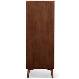 Teamson Home Tremolo 5 Drawer Walnut Dresser - Wilko - thumbnail 5