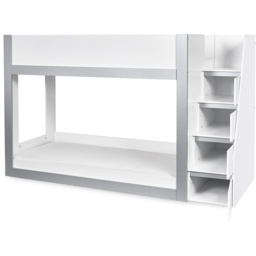 Julian Bowen Gaia Single White and Silver Bunk Bed - Wilko - thumbnail 7