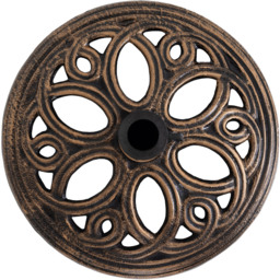 Charles Bentley Bronze Round Cast Iron Parasol Base 12kg - Size: Single - Black - Wilko - thumbnail 4