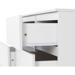 Seconique Malvern 6 Drawer White Chest of Drawers - Wilko - thumbnail 6
