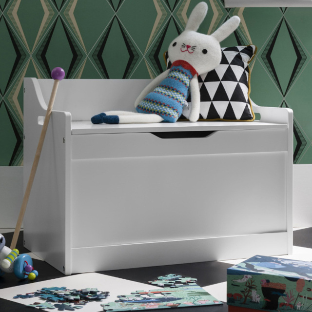 Noa and Nani Lola White Toy Storage Organiser - Size: 48 x 87 x 38cm - Wilko - image 1