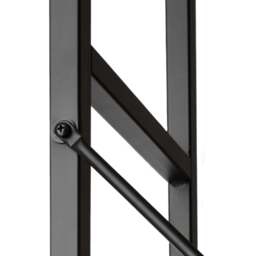 tectake Newcastle 4 Tier Dark Wood Rustic Ladder Shelf - Size: 139 x 35.5 x 57.5cm - Brown - Wilko - thumbnail 6