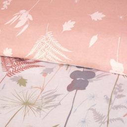 Serene Camargue Single Microfibre Fabric Reversible Duvet Cover Set - Multi - Wilko - thumbnail 4