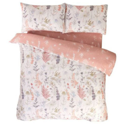 Serene Camargue Single Microfibre Fabric Reversible Duvet Cover Set - Multi - Wilko - thumbnail 3