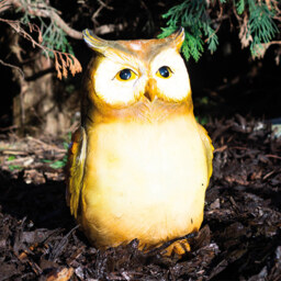 St Helens Female Light Up Owl Ornament - Size: 2.73x2.08x2.12cm - Brown - Wilko - thumbnail 4