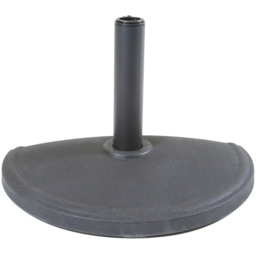 Charles Bentley Concrete Umb Base Half Canopy Para sol - Size: 49 x 31cm - Grey - Wilko - thumbnail 5