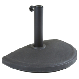Charles Bentley Concrete Umb Base Half Canopy Para sol - Size: 49 x 31cm - Grey - Wilko - thumbnail 4