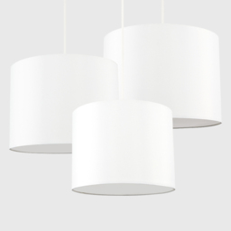 ValueLights Torbery Cream Nesting Ceiling Light Shade 3 Pack - Size: 22 x 30 x 30cm - Wilko - thumbnail 4