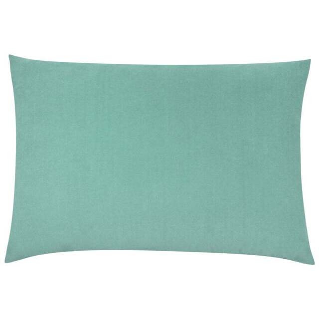 furn. Contra Mist Blue Velvet Cushion - Size: 60 x 40cm - Wilko - image 1