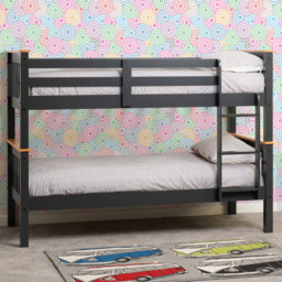 Seconique Neptune Double Sleeper Grey and Oak Effect Bunk Bed - Size: Single - Wilko - thumbnail 1