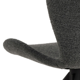 Florence Batilda Set of 2 Grey Swivel Dining Chair - Furniture To Go - Wilko - thumbnail 7