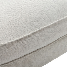 Living and Home Classic Button Back Linen Armchair - Size: Single - Cream - Wilko - thumbnail 5