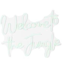 Welcome to the Jungle Neon Sign - White - Size: 60 x 48 x 2 cm - Wilko - thumbnail 4