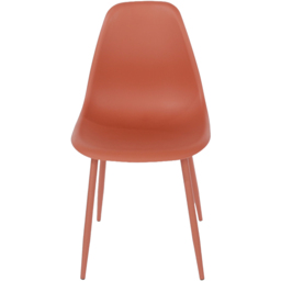 Core Products Rimini Cala 2 Seater Terracotta Bistro Table Set - Brown - Wilko - thumbnail 6