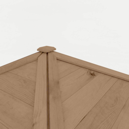 Mercia 3 x 3m Pressure Treated Traditional Gazebo - n/a - Wilko - thumbnail 7