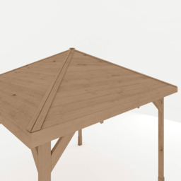 Mercia 3 x 3m Pressure Treated Traditional Gazebo - n/a - Wilko - thumbnail 6