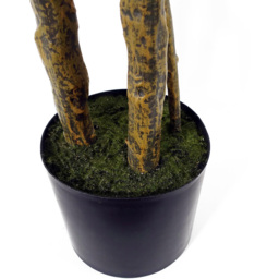 Botanik Premium Monstera Artificial Plant 4.9ft - Size: 150 x 80 x 80cm - Green - Wilko - thumbnail 6