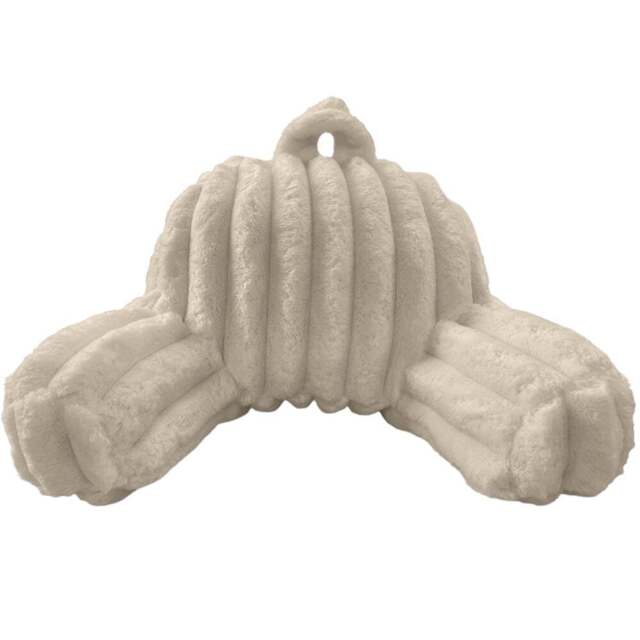Velosso Beige Jumbo Cord Back Pillow 65 x 55cm - Size: 65 x 55 x 1cm - Wilko - image 1